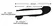 Crystal Clear Extension Sleeve with Ball Support - 23 cm, Transparent TPE