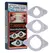 You2Toys LR004 Set of 3 Flexible Transparent Comfort Rings TPE