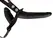 You2Toys Double Black Silicone Strap-On Adjustable Harness Set