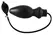 You2Toys Latex Inflatable Plug Black 20cm Adjustable Size System
