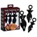 You2Toys Anal Trainer Set 3-Piece - Graduated Silicone Cones, Black