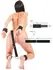 Bad Kitty BK Padded Handcuffs & Ankle Cuffs Set, Adjustable, Black