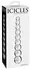 Pipedream Icicles No. 2 Glass Intimate Wand with Beaded Texture 22.5cm Clear