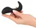 Black Velvets Medium Silicone Plug with Ergonomic Handle, 10.5 cm