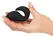 Black Velvets Medium Silicone Plug with Ergonomic Handle, 10.5 cm