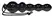 Black Jacks Globular Anal Model 18 cm - Flexible PVC, Hanging Cord