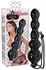 Black Jacks Globular Anal Model 18 cm - Flexible PVC, Hanging Cord
