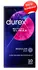 Durex Mutual Climax 10-Pack Grooved & Dotted Latex Condoms Easy-On Fit