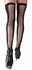 Cottelli Collection Thigh-High Net Seam Stockings Black M/L