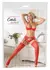 Cottelli Collection Red Stockings 20 Den, Wide Top, 7 cm, Oeko-Tex