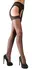 Cottelli Collection Suspender-Style Tights Black L/XL, Lace Trim