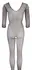 Cottelli Collection Seamless Net Catsuit Black S-L, Long Sleeve Bodysuit