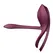 ZALO Bayek Velvet Purple Wearable Intimate Device - Remote Control, Dual Rings