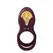 ZALO Bayek Velvet Purple Wearable Intimate Device - Remote Control, Dual Rings