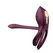 ZALO Bayek Velvet Purple Wearable Intimate Device - Remote Control, Dual Rings