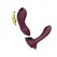 ZALO Aya Wearable Massager Velvet Purple - Ergonomic Remote System