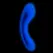 Swan Mini Swan Wand Glow Edition Purple, Compact Waterproof Silicone