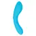 Swan Mini Swan Wand Glow In The Dark Blue - Compact Waterproof Massager