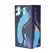 Swan Mini Swan Wand Glow In The Dark Blue - Compact Waterproof Massager