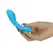 Swan Mini Swan Wand Glow In The Dark Blue - Compact Waterproof Massager