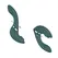 Swan Monarch Transforms Teal - Versatile Silicone Personal Massager