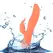 Swan Blossom Rotating & Vibrating Silicone Dual-Action Device Peach