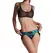Strap-On-Me Curious Leatherette Harness Metallic Green Adjustable Belts