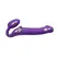 Strap-On-Me Vibrating Bendable System L Purple - 3-Motor, Remote, Silicone