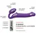 Strap-On-Me Vibrating Bendable System L Purple - 3-Motor, Remote, Silicone