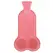 Spencer & Fleetwood Bottle Hot Water Bottle Fun Shape Pink 32cm