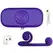 Snail Vibe Purple Multi-Function Silicone Intimate Device