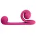 Snail Vibe Pink - Dual-Motor Silicone Intimate System, Waterproof