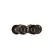 PowerBullet GBD 2-Piece Stretchable Textured Ring Set, Body-Safe Material