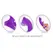 PowerBullet Extra Touch Finger Model Silicone Purple Universal Fit