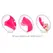 PowerBullet Extra Touch Finger Sleeve Pink Silicone Universal Fit
