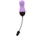 PowerBullet Vibrating Egg 10-Mode Wireless Silicone Purple
