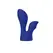 PalmPower PalmSensual Blue Silicone Massager Attachments Set 2pcs