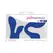 PalmPower PalmSensual Blue Silicone Massager Attachments Set 2pcs