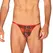 Obsessive Mr Merrilo Men's Festive Thong Set with Bow Tie, One Size