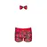 Obsessive Mr Merrilo Festive Boxer Shorts Set S/M Red Gold