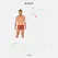 Obsessive Mr Merrilo Festive Boxer Shorts Set S/M Red Gold