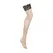Obsessive Bellastia Beige Stockings M/L with Black Lace Detail