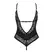 Obsessive Bellastia Black Lace Open Design Teddy M/L Adjustable Fit