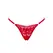 Obsessive Lacelove Red Lace Thong XS/S - Elegant Comfort & Detail
