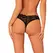 Obsessive Donna Dream Open-Style Lace Thong Black XL/2XL
