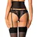 Obsessive Serena Love Garter Belt XL/2XL - Elegant Lace, Adjustable Fit