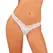 Obsessive Heavenlly Thong XS/S - Elegant Lace & Mesh, Decorative Pendant