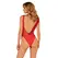 Obsessive Cubalove One-Piece Swimsuit Red Size M - Floral Accent