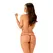 Obsessive Rubinesa S/M Thong - Red & Nude Satin Elegance