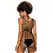 Obsessive D607 Mesh Knit Black Dress One Size - Summer Style